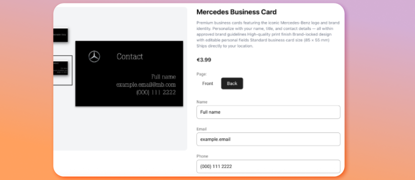 Personalization with brand guardrails